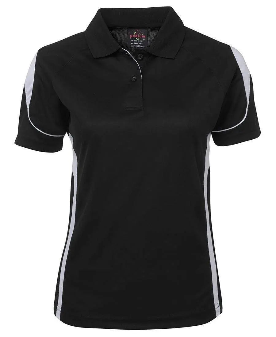 Jb's Wear Casual Wear Black/White / 8 JB'S Women’s Bell Polo 7BEL1